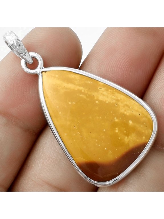 Natural Mookaite 925 Sterling Silver Pendant Jewelry P-1001 SDP118226