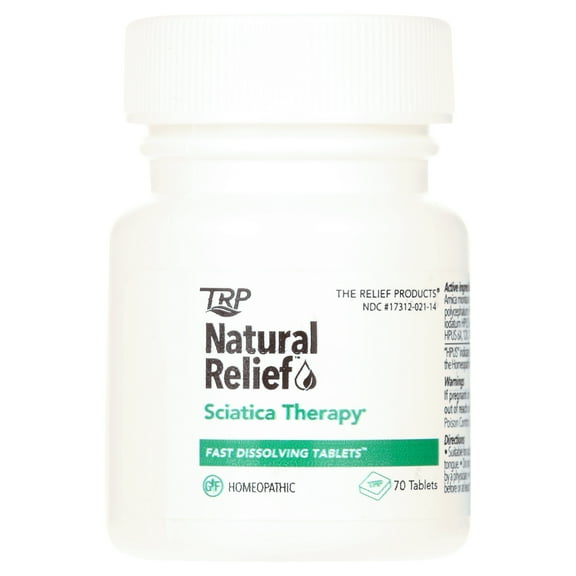 Natural Relief, Sciatica Therapy Fast Dissolving Tablets, 70 count