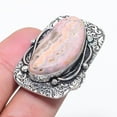 thumbnail image 1 of Natural Rhodochrosite Gemstone 925 Sterling Silver Jewelry Ring Size 6, 1 of 1