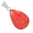 thumbnail image 1 of Natural Rhodochrosite Jelly 925 Sterling Silver Pendant Jewelry ALLP-20369, 1 of 1