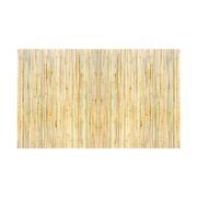Natural Rolled Bamboo Fence Bamboo Panel 4 ft H x 8 ft L x 0.75 in D.