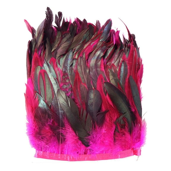 Rooster Fringe Trim Crafts Clothing Sewing Decorations Ribbon