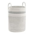 thumbnail image 1 of Natural Rope Woven Laundry & Storage Basket – Foldable, Durable, Breathable, Spacious Tote for Clothes, Blankets, Toys & Home Organization, 1 of 5