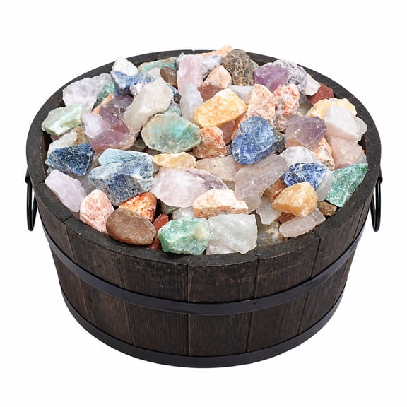 Natural Rough Gemstones for Tumbling Refill 1000 Carats