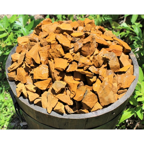 Natural Rough Yellow Jasper: 1/2 lb Lot (Stone Crystal Mineral Raw Rock) 8 oz