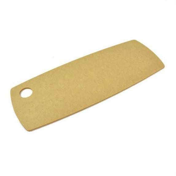 Natural Round Edge Rectangle Flat Bread Serving Board - 15.875 x 6 x .25 in.