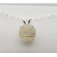 thumbnail image 1 of Natural Round Quartz Sterling Silver Necklace, 1 of 5