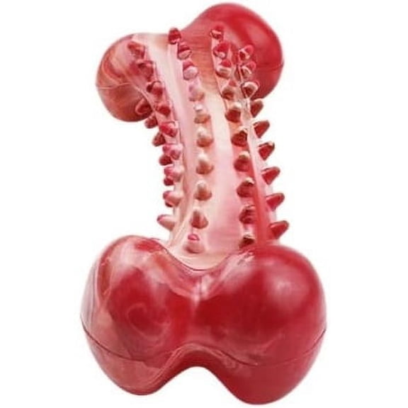 Natural Rubber Dog Chew Toys Durable Bite-Resistant Teething Sticks for Large Dogs, Puppy Teething Relief & Dental Health, Long-Lasting Chew Bone Toy (Safe for Aggressive Chewers)