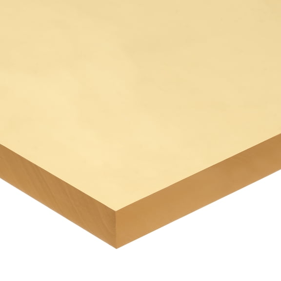 Natural Rubber Sheet - 40A - 3/4" Thick x 12" Wide x 12" Long