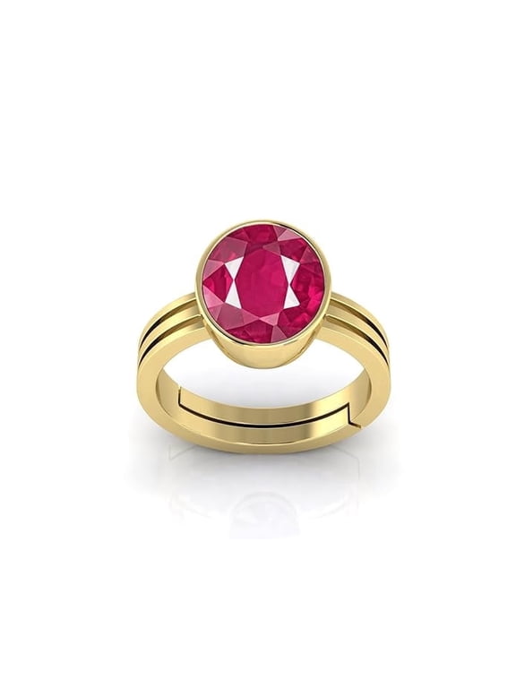 Natural Ruby Gemstone Ring for Women Men Handmade Red July Birthstone Engagement ring