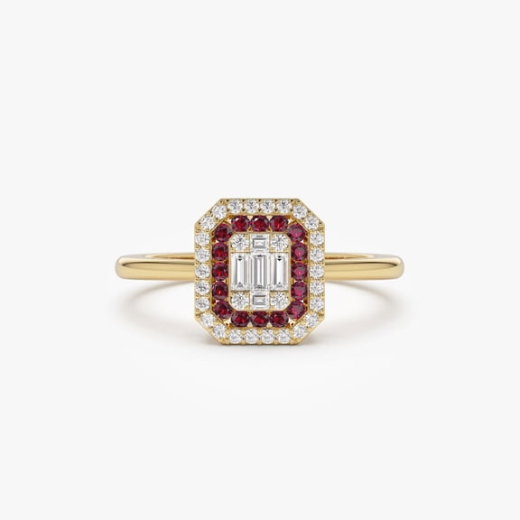 Natural Ruby (Manik) Gemstone Ring Woman And Mens Birthstone Gift Ring Promise Ring
