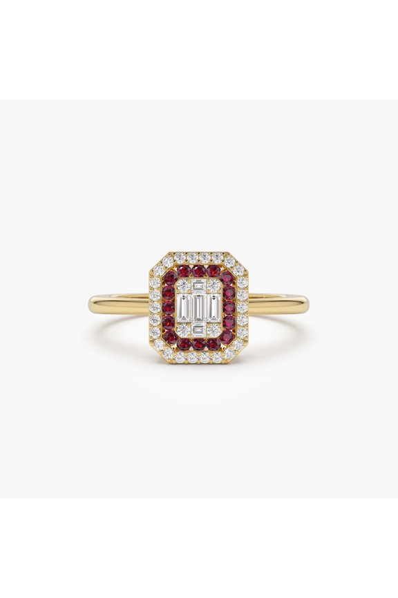 Natural Ruby (Manik) Gemstone Ring Woman And Mens Birthstone Gift Ring Promise Ring