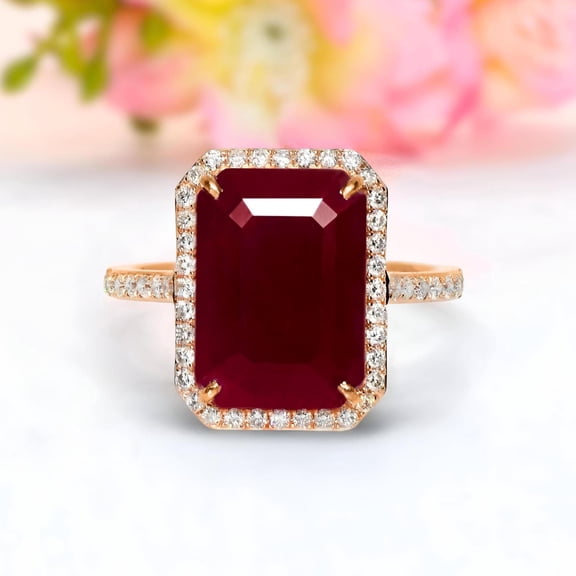 Natural Ruby (Manik) Gemstone Ring Woman And Mens Birthstone Gift Ring Promise Ring