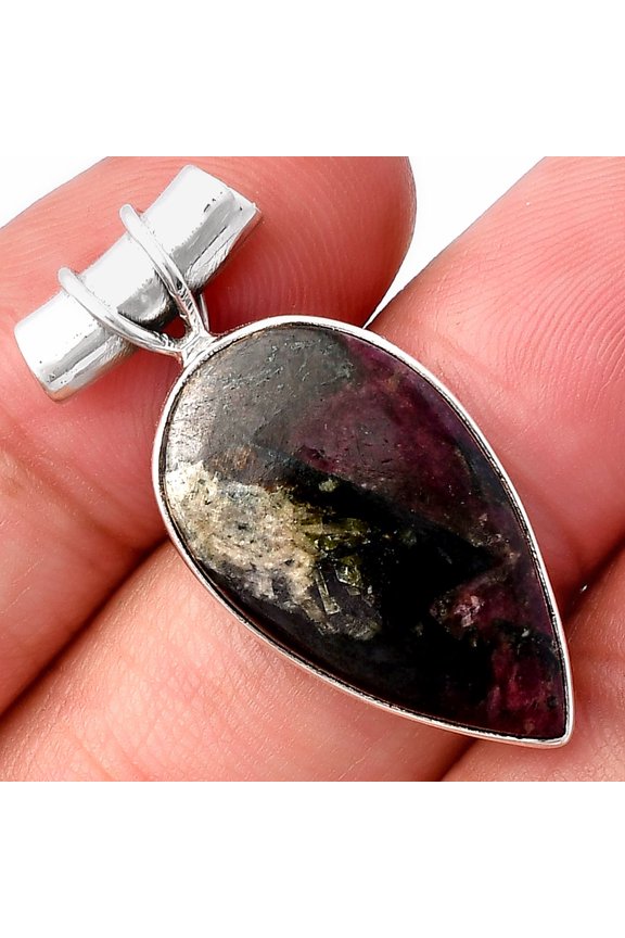 Natural Russian Eudialyte 925 Sterling Silver Pendant Jewelry P-1304 SDP142830
