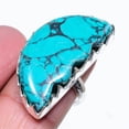 thumbnail image 1 of Natural Santa Rosa Turquoise Gemstone 925 Sterling Silver Ring Size 8.5, 1 of 2