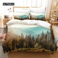 thumbnail image 1 of Natural Scenery Bedding Set Duvet Cover Set 3d Bedding Digital Printing Bed Linen Size Bedding Set, 1 of 5