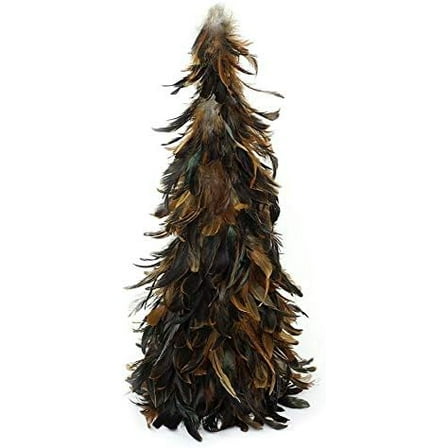 Natural Schlappen Feather Christmas Tree 24"