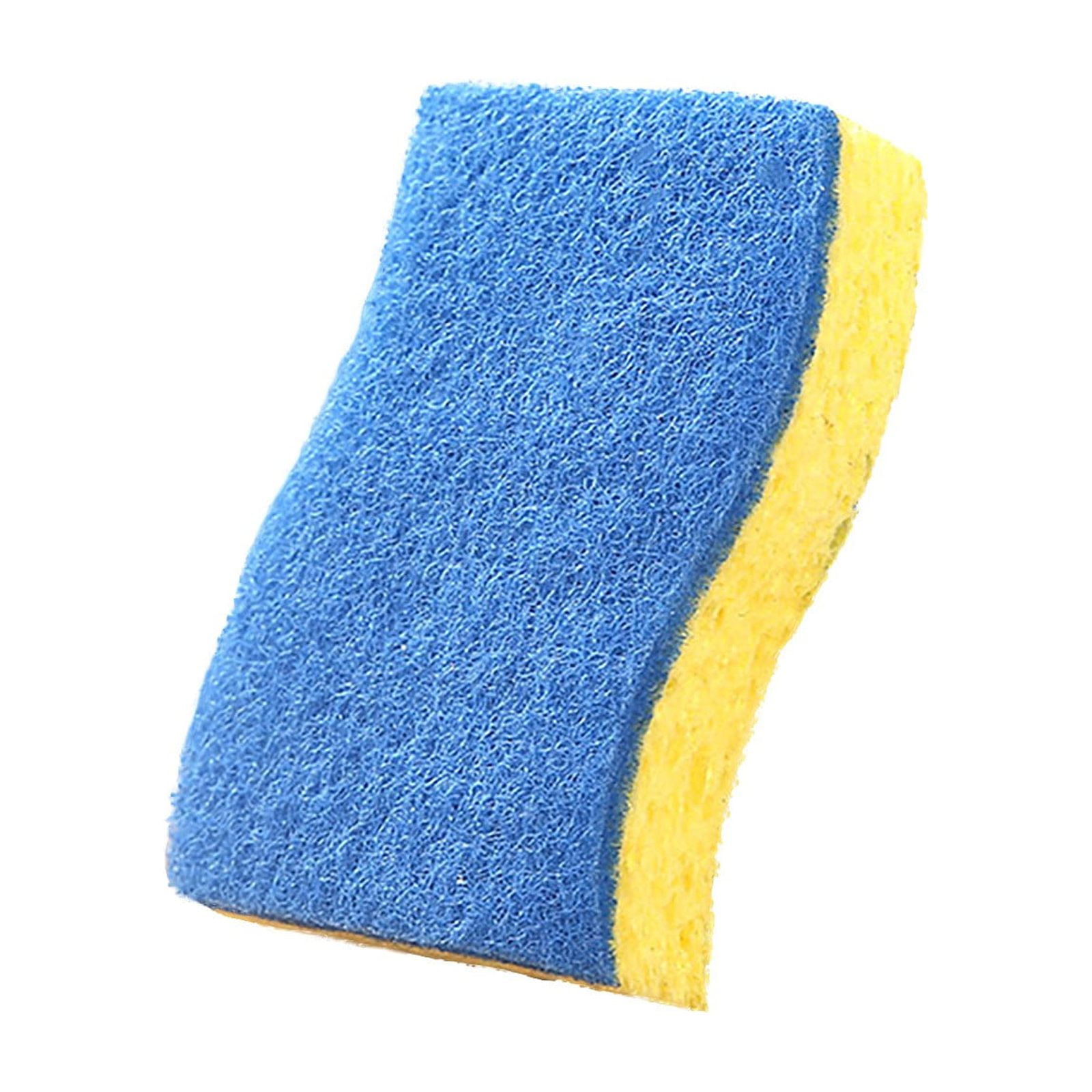 Scrub Sponge,Heavy Duty Color Cellulose Sponge,Clean Tough Messes