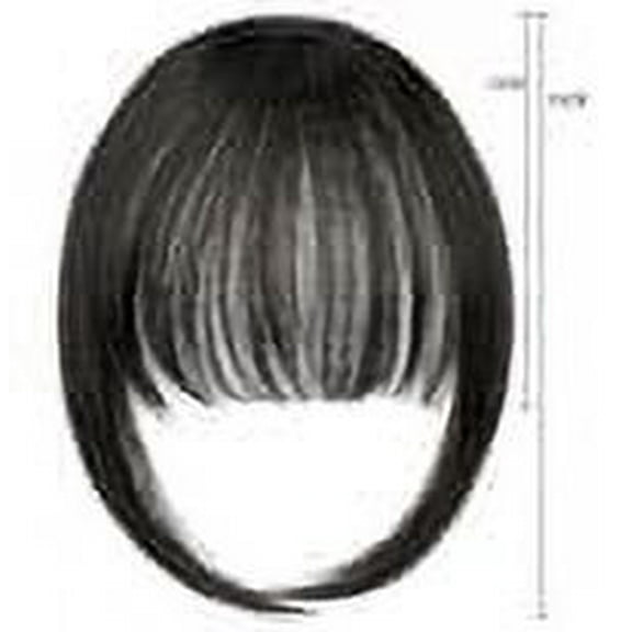 Natural Seamless Hair Extensions with Sideburns Synthetic Fiber Hand-Woven Long Air Bangs Clip-In Wig Pieces for Effortless Volume and Stylish Look Trending Picks Under Budget