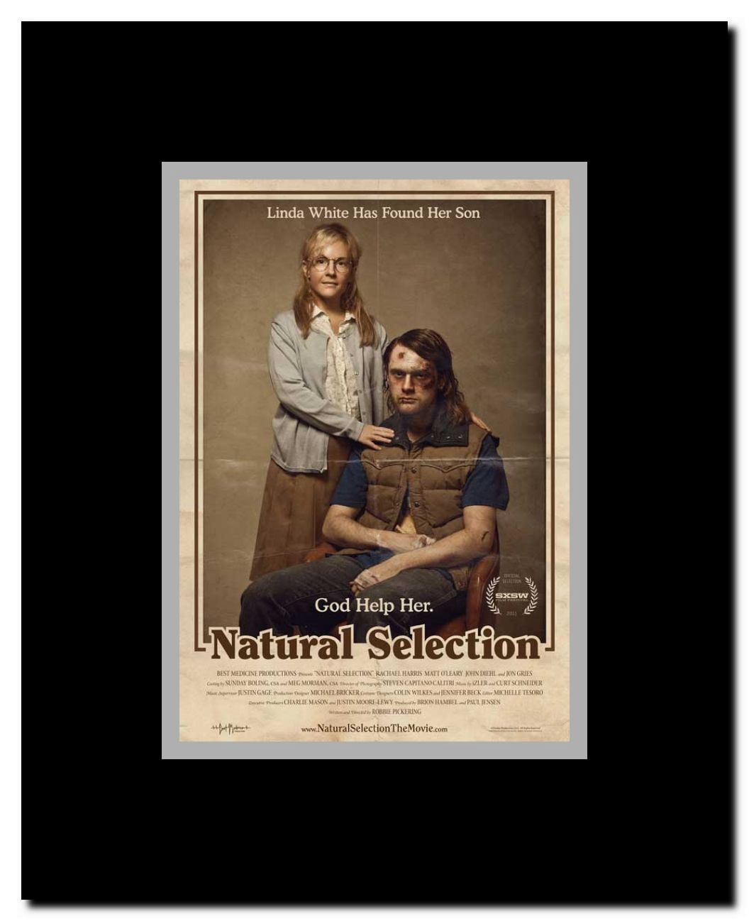Natural Selection Framed Movie Poster