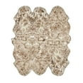 thumbnail image 1 of Natural Sheepskin Rug 5x6 Zealand Wool Plush, 1 of 3