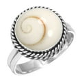 thumbnail image 1 of Natural Shiva Eye Ring 925 Sterling Silver Handmade Jewelry, 1 of 6
