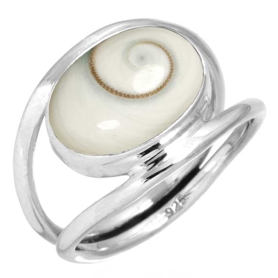 Natural Shiva Eye Ring 925 Sterling Silver Handmade Jewelry