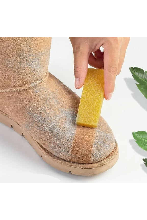 Natural Shoe Eraser Rubber Block Suede Shoes Boots Cleaning Care Decontamination Shining Wiping Home Leather Cleaner  Ten pcs (10)
