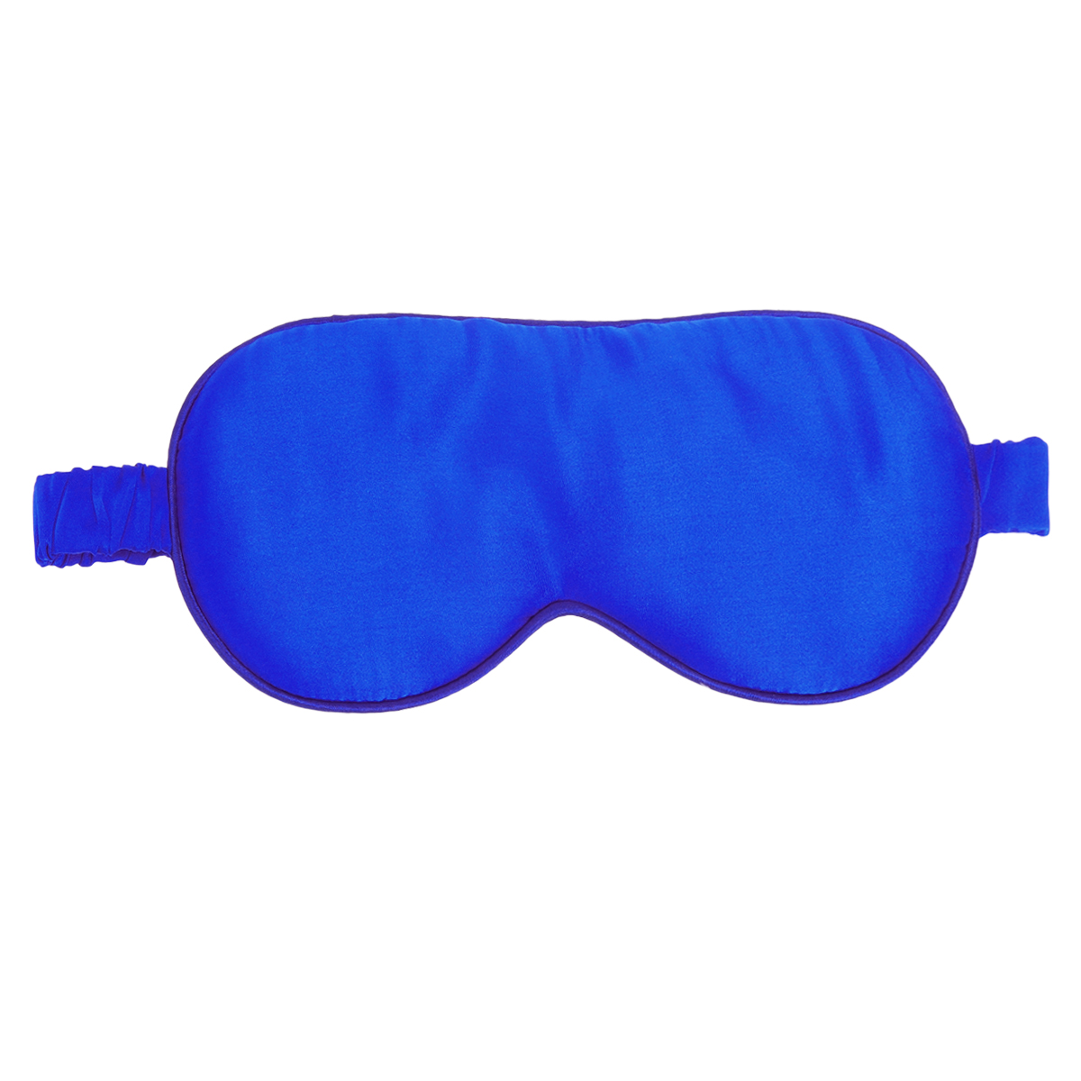Natural Silk Smooth Sleep Eye Patch Cover Adjustable Silk Shading Black Eye Patch Blindfold