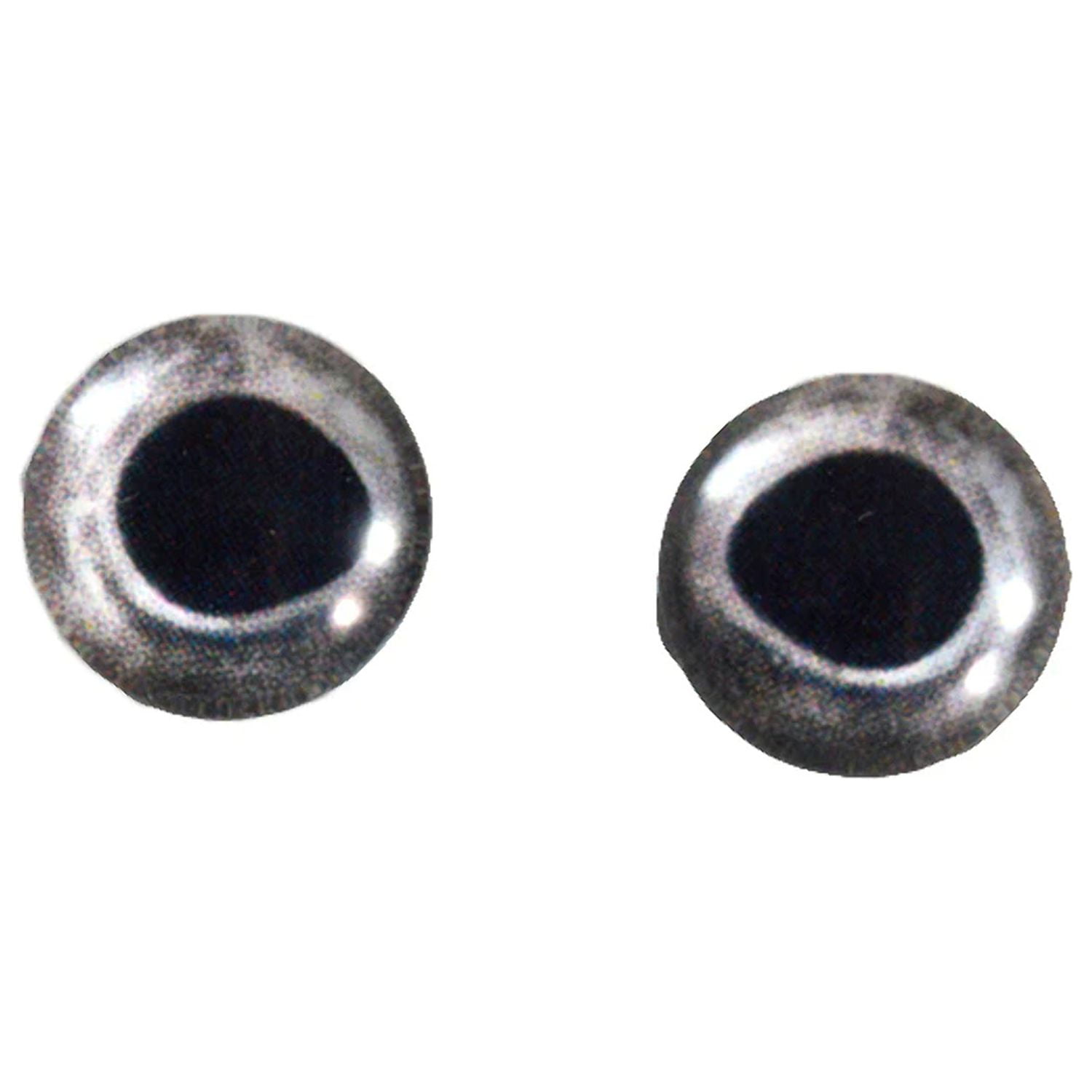 10mm Cuttlefish Glass Eyes Set Of 2 - For Doll Making, Taxidermy, Polymer Clay Art