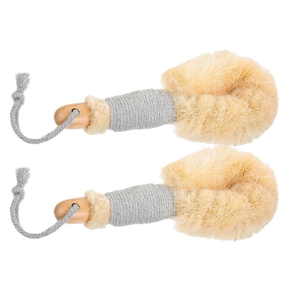 Natural Sisal Body Exfoliating Brush Set For Showers And Home Use 23X11X4.5CM 2Pack