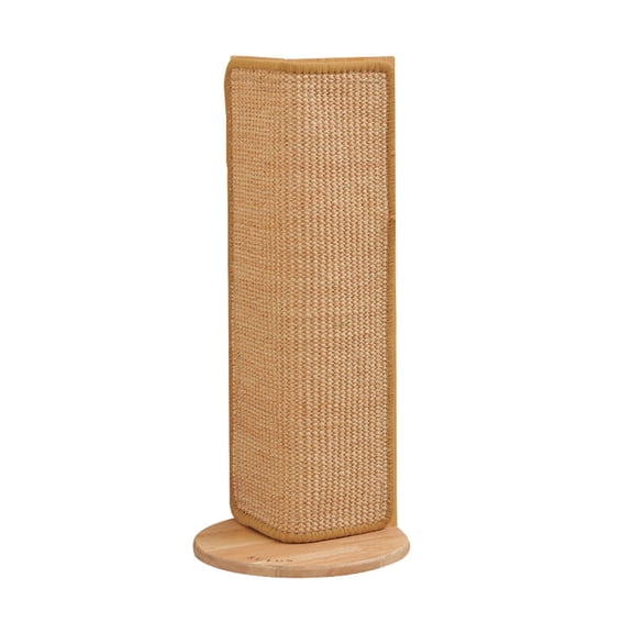 Natural Sisal Cat Scratcher Corner Post Wall Sofa Edge Scratching Pad for Indoor Outdoor