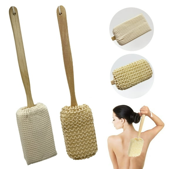 2 Pack Loofah Sponge Luffa Bath Shower Exfoliating Body Back Scrubber Skin Care