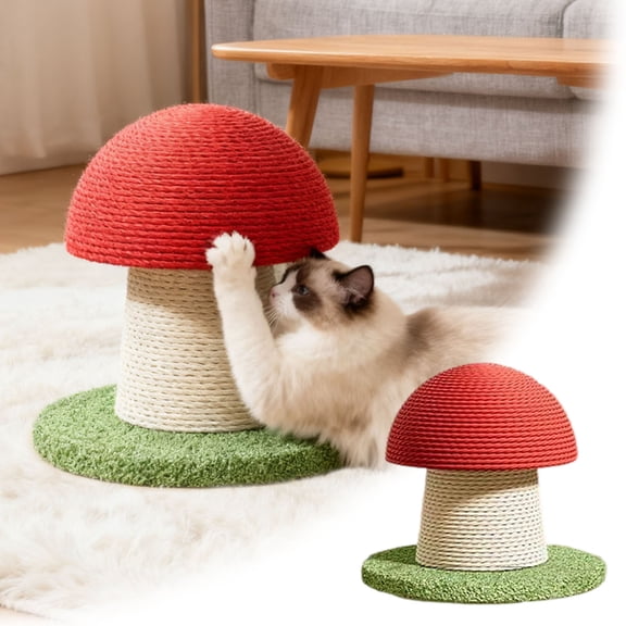 Natural Sisal Rope Cat Scratching Board for Indoor Play and Exercise to Feline Stress in Your Living Room