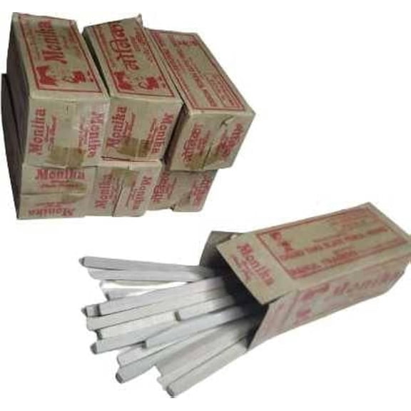 Natural Slate Pencils 12 Box, Thin Slate Pencil Earthy Climbing Chalk Box For Writing & Drawing