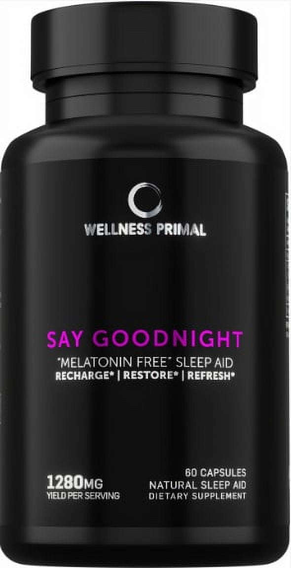 Natural Sleep Aid NonHabit Forming For Longer, Restful Sleep