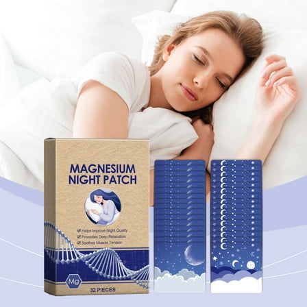 Natural Sleep Aid Patches - 32 Pack for Restful Sleep