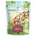 thumbnail image 1 of Natural Sliced Almonds, 1 Pound — Kosher, Raw, Vegan — by Food to Live, 1 of 8