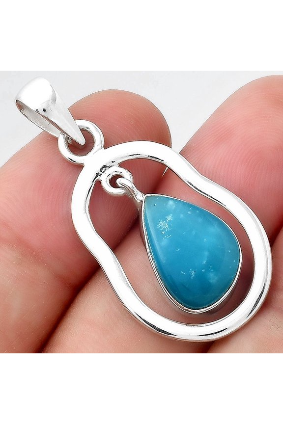 Natural Smithsonite 925 Sterling Silver Pendant Jewelry P-1171 SDP156355
