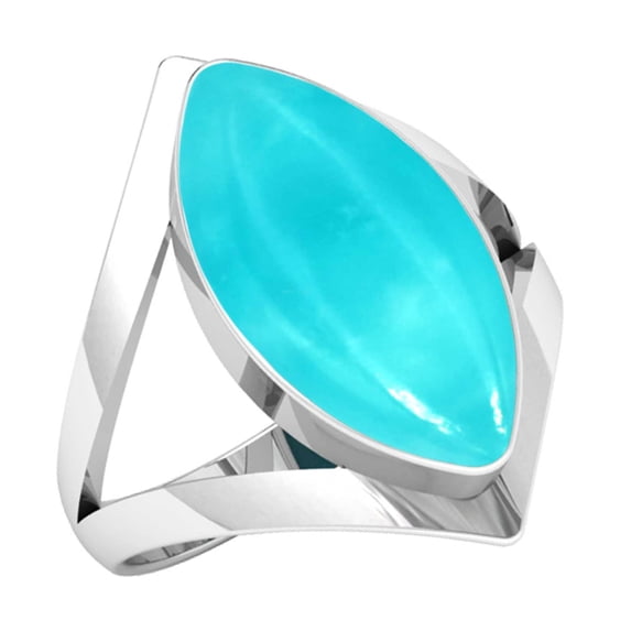 Natural Smithsonite Ring 925 Sterling Silver Handmade Jewelry