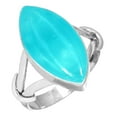 thumbnail image 1 of Natural Smithsonite Ring 925 Sterling Silver Handmade Jewelry, 1 of 6