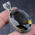 thumbnail image 1 of Natural Smoky Quartz Gemstone Handmade 925 Sterling Silver Pendant 2.21", 1 of 2