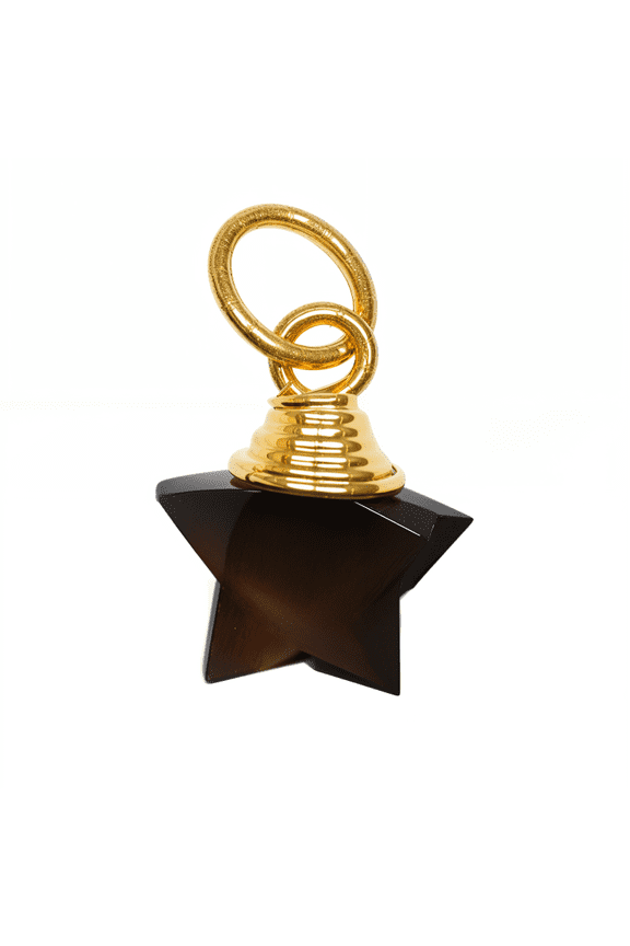 Natural Smoky Quartz Star Pendant, Grounding Energy Crystal Pendant, Spiritual Boho Jewelry Gift