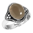 thumbnail image 1 of Natural Smoky Topaz Women Jewelry 925 Sterling Silver Ring, 1 of 5