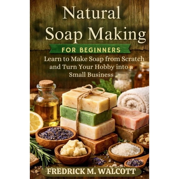 Natural Soap Making for Beginners: Learn to Make Soap from Scratch and Turn Your Hobby into a Small Business, (Paperback)