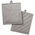 thumbnail image 1 of Natural Solid Chambray Potholder (Set of 2), 1 of 5