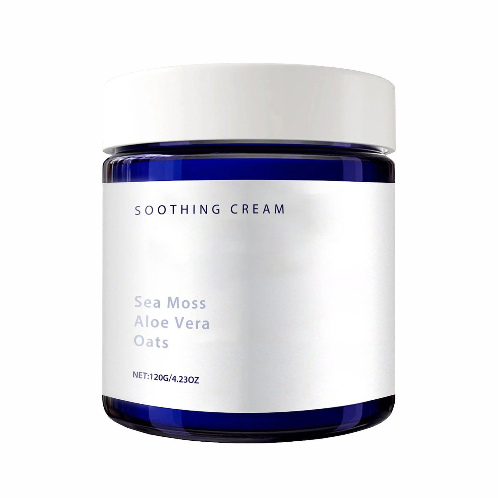 Natural Soothing Cream Sea Moss Colloidal Oats for Eczema Psoriasis