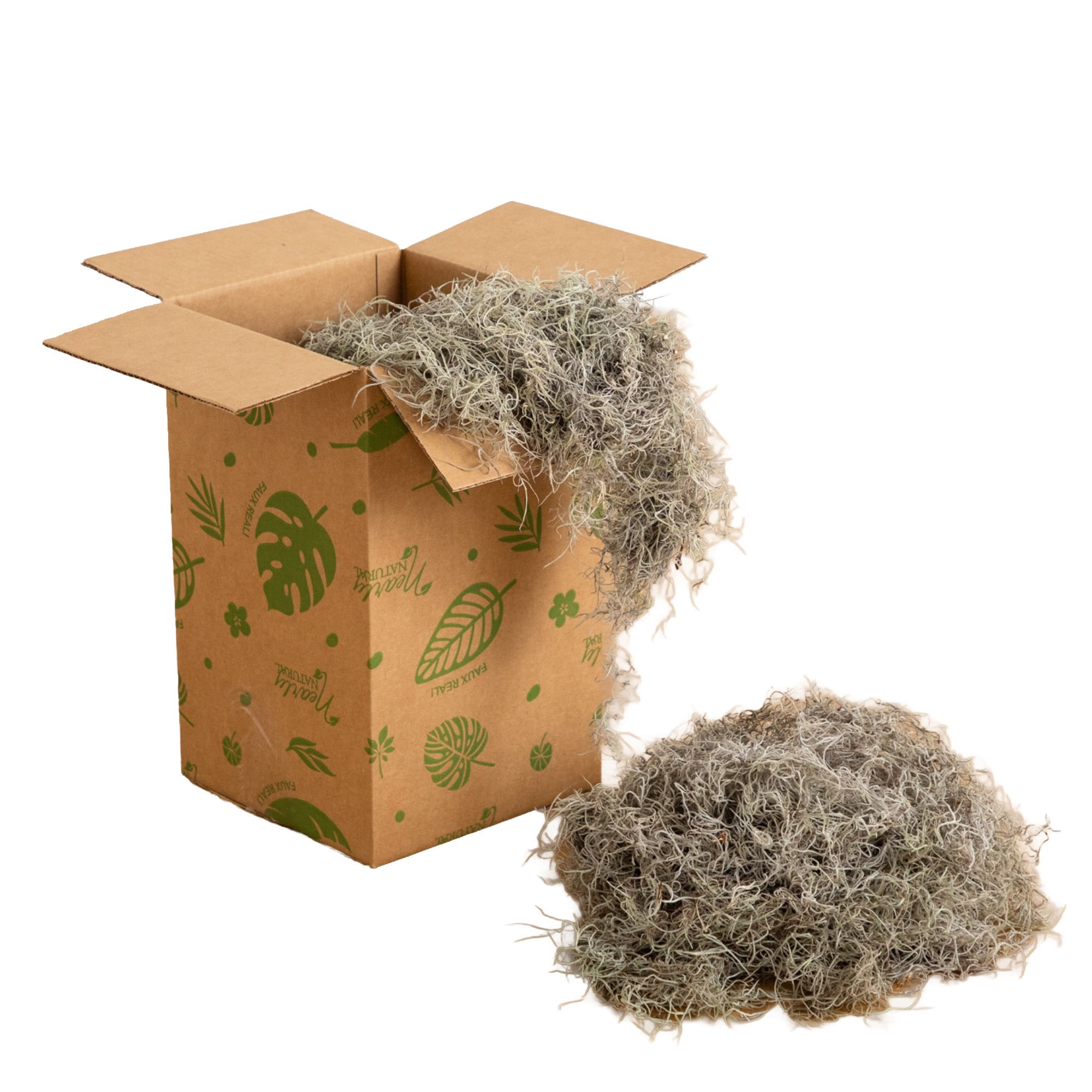 Natural Spanish Moss - 3Lbs