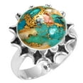 thumbnail image 1 of Natural Spiny Oyster Ring 925 Sterling Silver Handmade Jewelry, 1 of 6