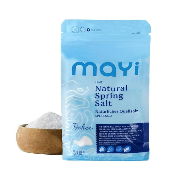 Natural Spring Salt (Fine) 600 gr